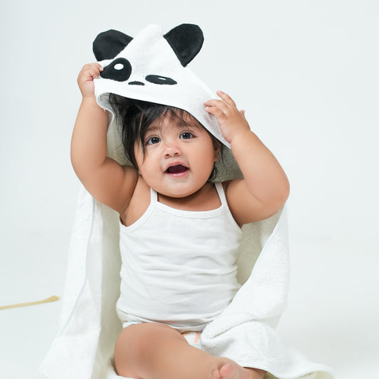 Hooded Towel - Hello Panda